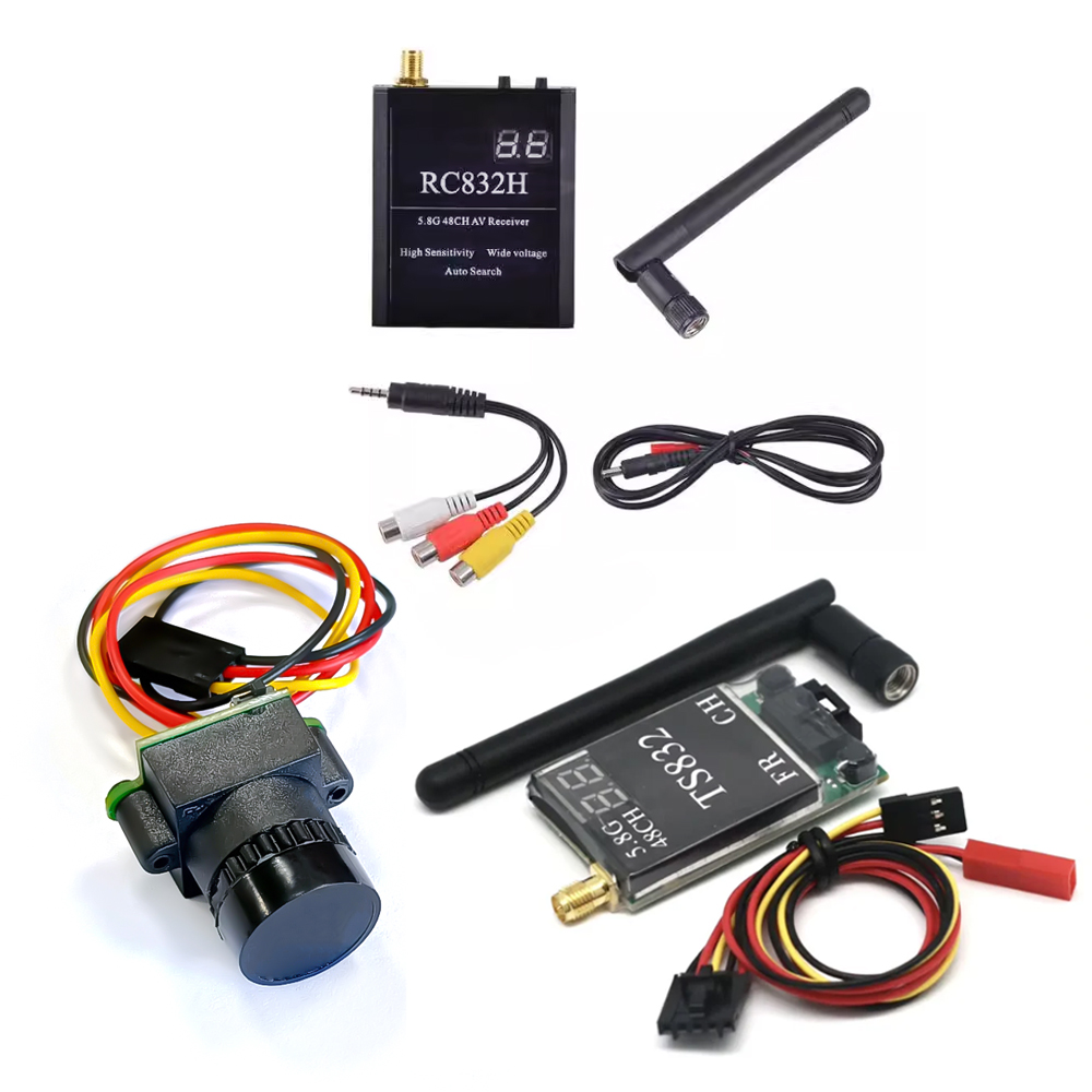 Drone Racing Motor - Penerima TS832 + RC832 + Kamera