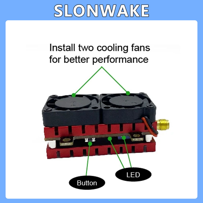SLONWAKE 5.8G 48CH 4.2W VTX Da - Drone Racing Vtx ulasan dan harga